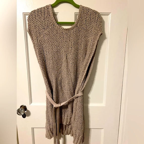 Sparrow Anthropologie Medium Cream Sweater Tunic - Picture 1 of 3